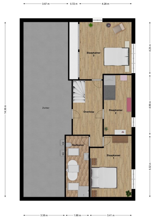 mediumsize floorplan
